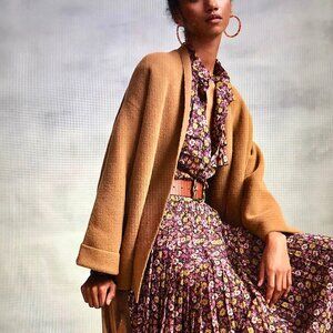 MAEVE by ANTHROPOLOGIE CLARA SHAWL CARDIGAN COAT
